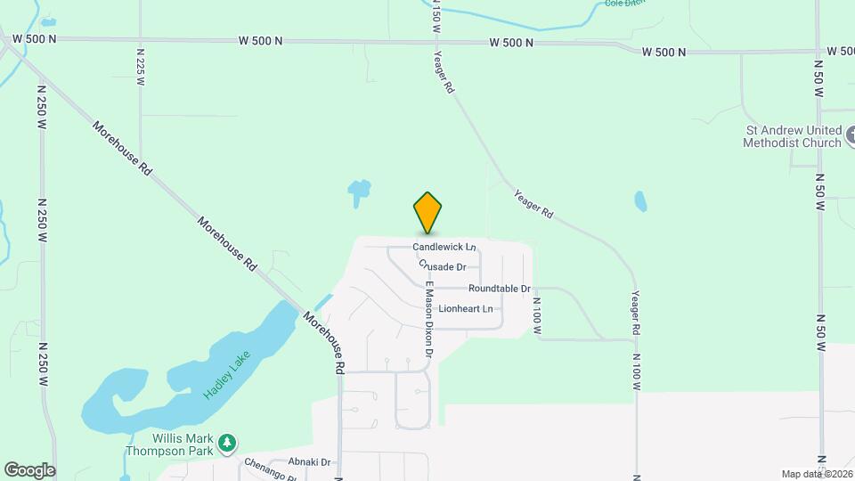 1432 Candlewick Ln Map and Location Details