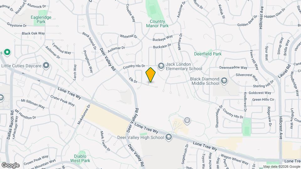 4200 Buckskin Dr Map and Location Details