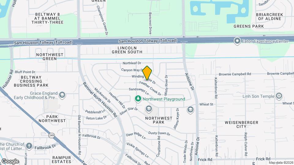 6906 Feather Creek Dr Map and Location Details