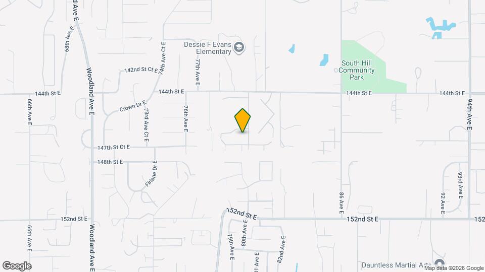 14624 80th Ave E Map and Location Details