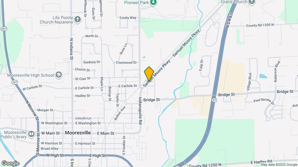 413 Samuel Moore Pkwy Mapa y Detalles de la Ubicación