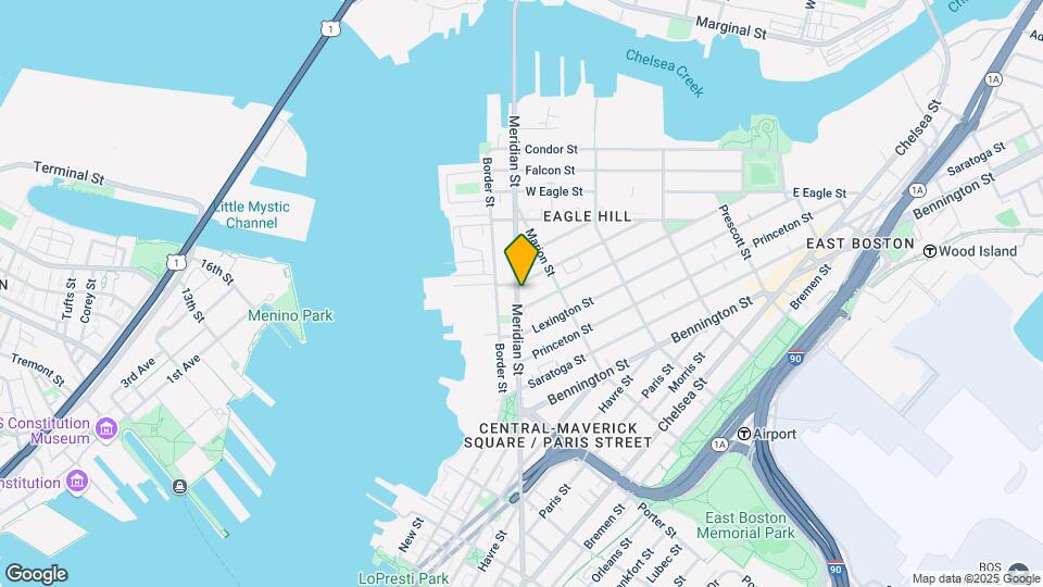 345 Meridian St Map and Location Details