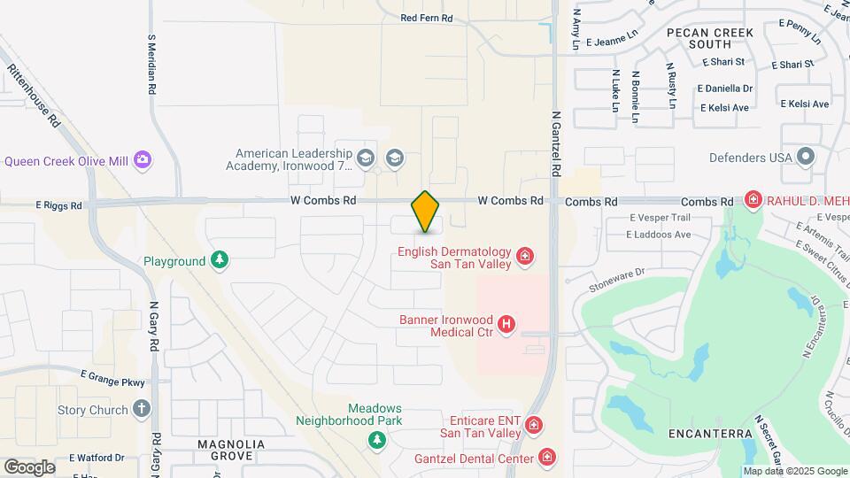 327 W Tamarack Dr Map and Location Details