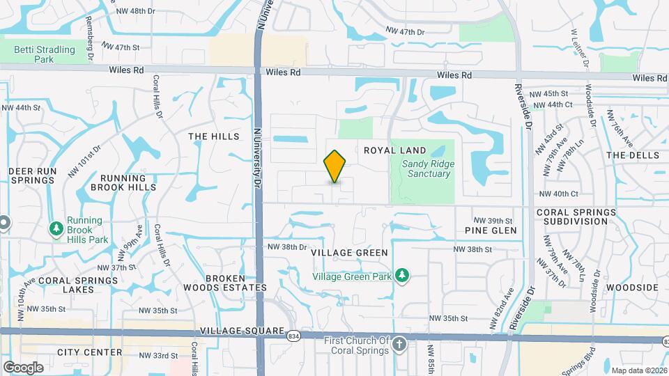 4151 NW 90th Ave, Unit 203 Map and Location Details