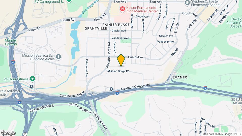 Gravity Map and Location Details