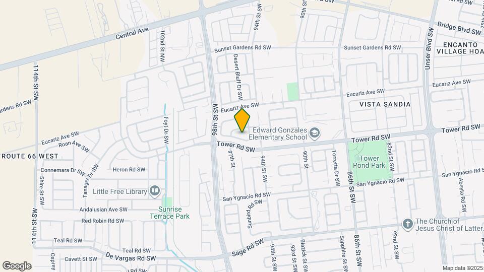 9605 Weems Ave SW Map and Location Details