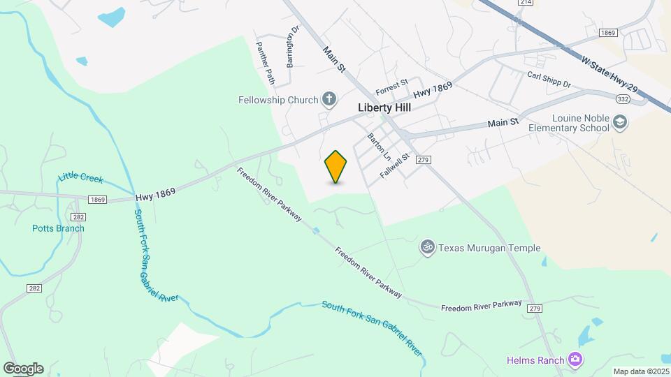 304 Stubblefield Ln Mapa y Detalles de la Ubicación