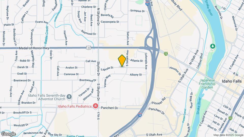 1539 Laprele St Map and Location Details
