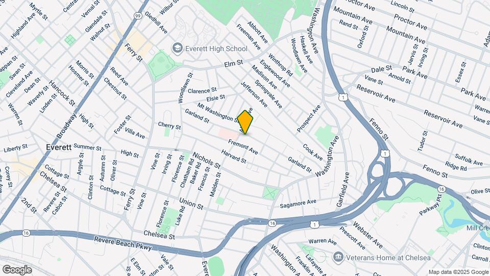 125 Garland St, Unit 125 Map and Location Details