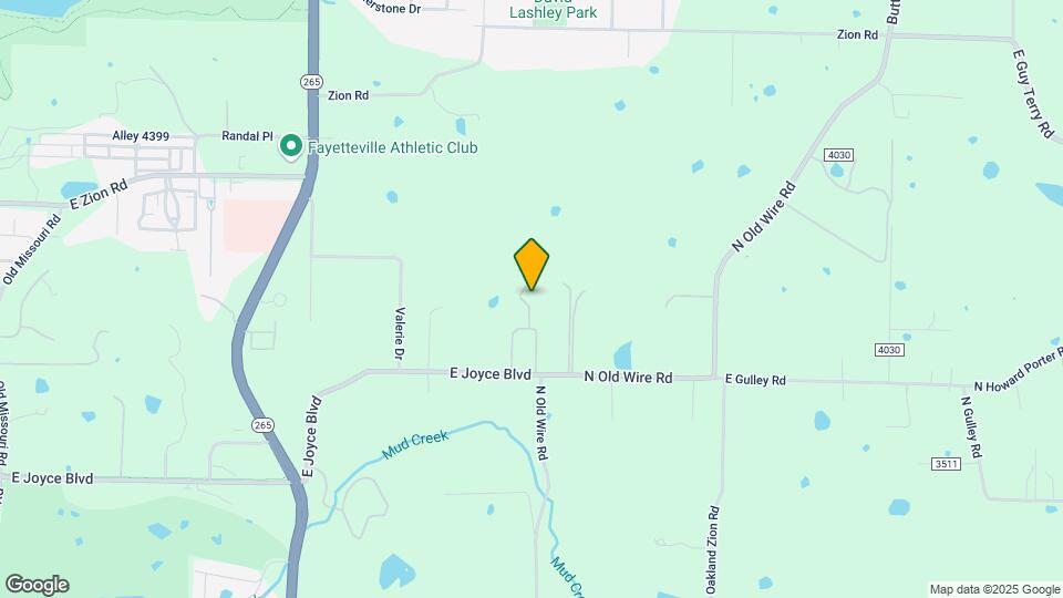 4128 N Rolling Meadows Dr Map and Location Details
