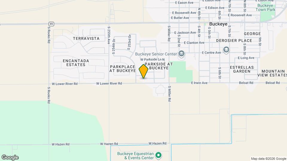 25279 W Parkside Ln S Map and Location Details