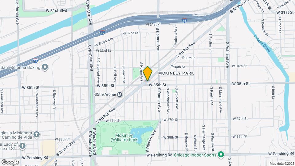 3469 S Archer Ave, Unit K05J Map and Location Details