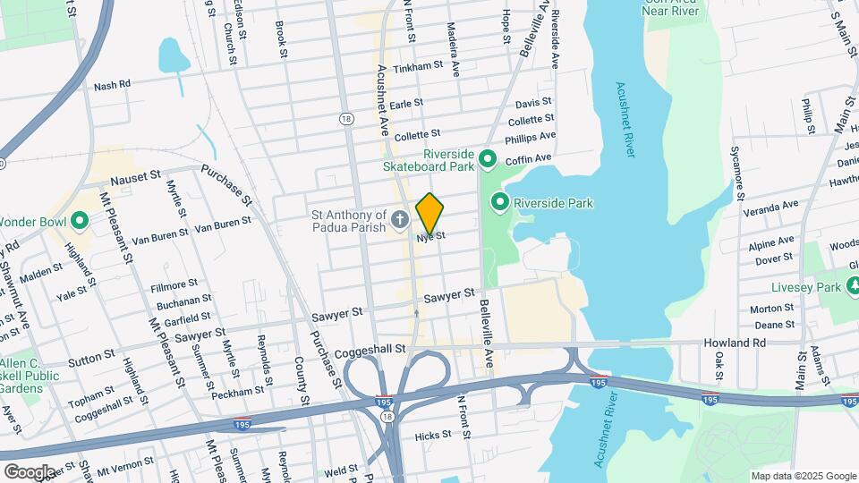 50 Nye St Map and Location Details