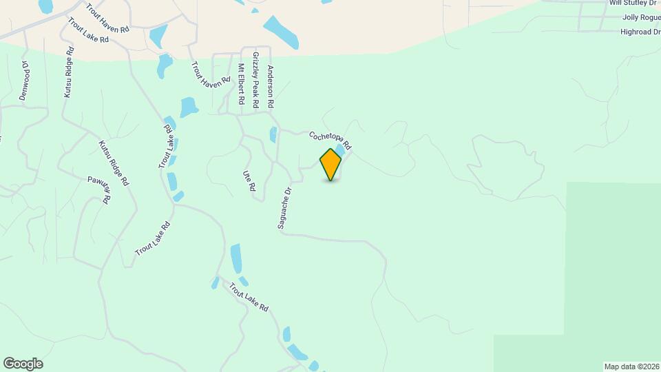 126 Saguache Dr Map and Location Details