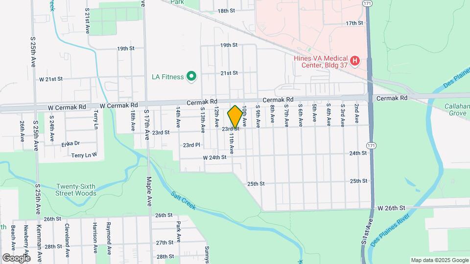 2307 S 11th Ave Map and Location Details