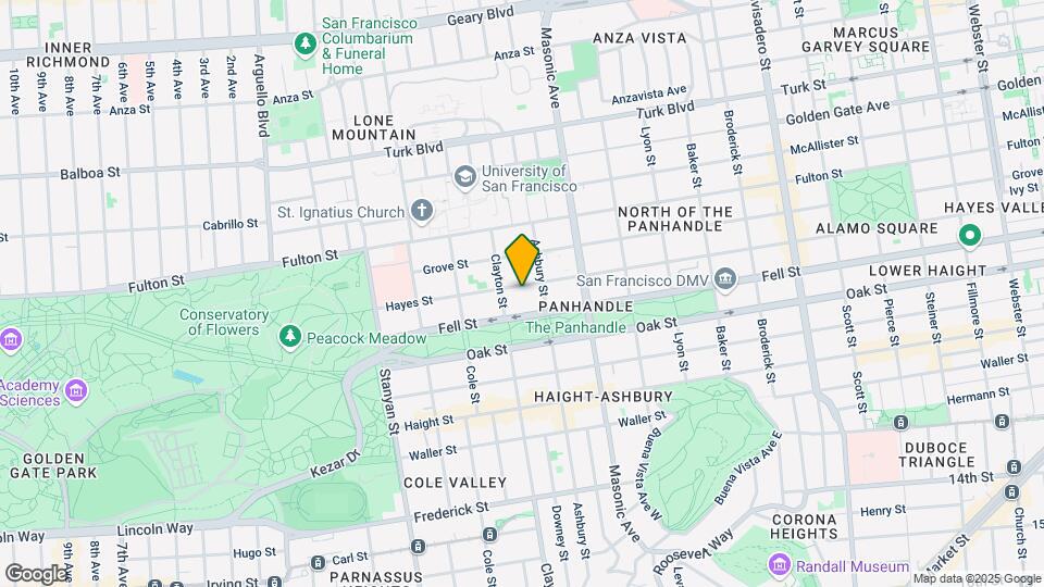 1949 Hayes St Mapa y Detalles de la Ubicación