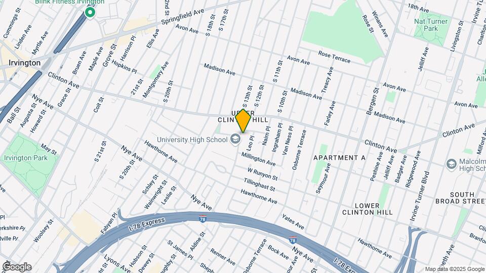 34 Clinton Pl, Unit Apt 2 Map and Location Details