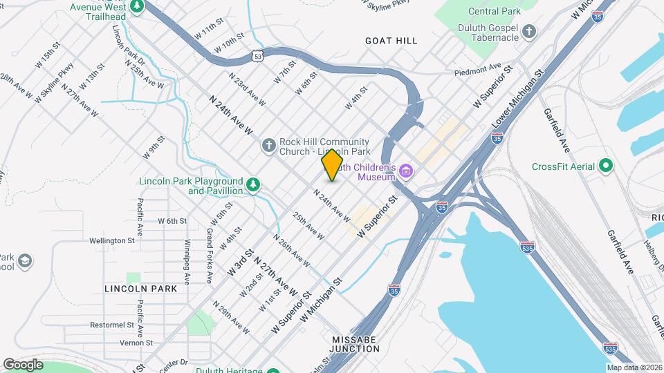 2315.5 W 2nd St Map and Location Details