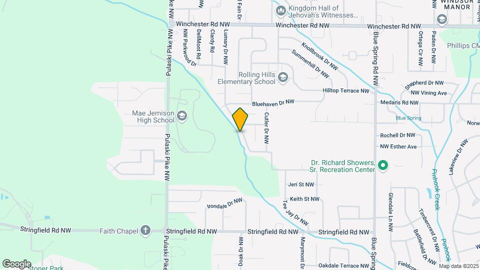 4800 Lumary Dr NW Map and Location Details