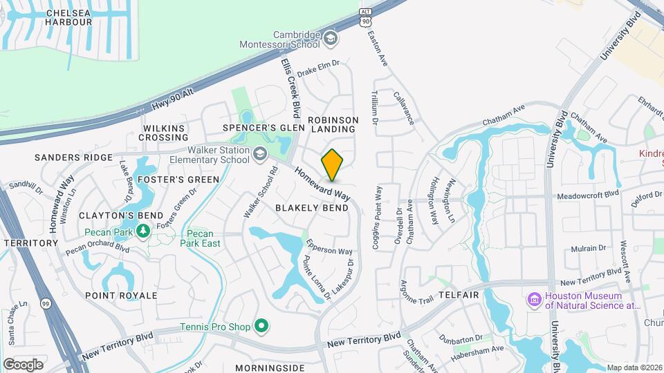 6414 Oakburl Ct Map and Location Details