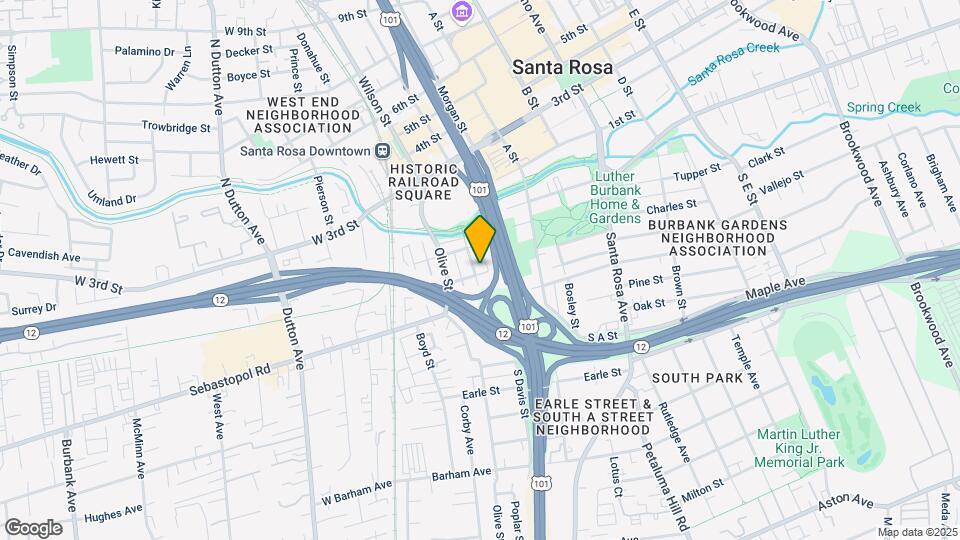 415 Laurel St Mapa y Detalles de la Ubicación