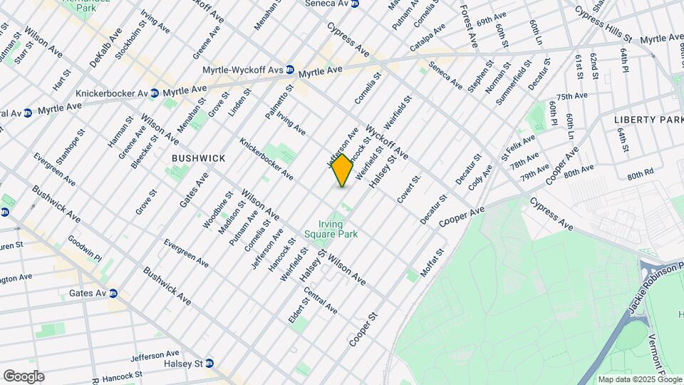 321 Weirfield St Mapa y Detalles de la Ubicación