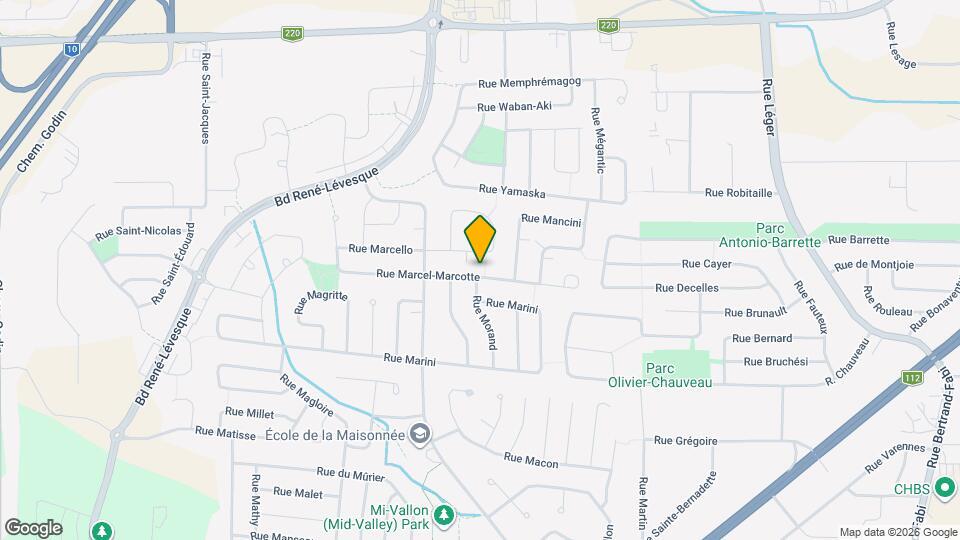 1415 Marcel-Marcotte Rue Map and Location Details