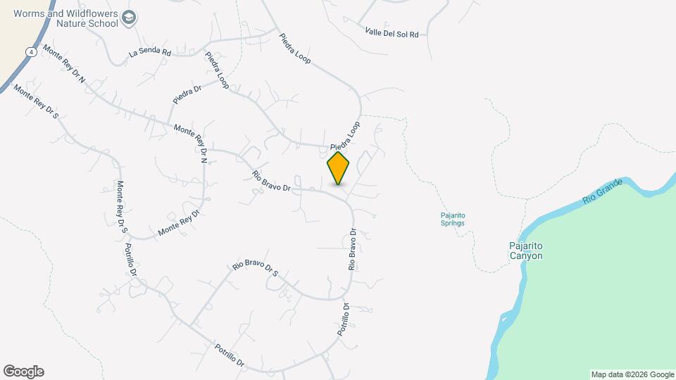 601 La Bajada Way Map and Location Details