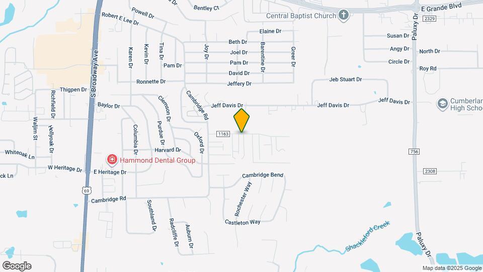 8302 El Cerrito Dr Map and Location Details