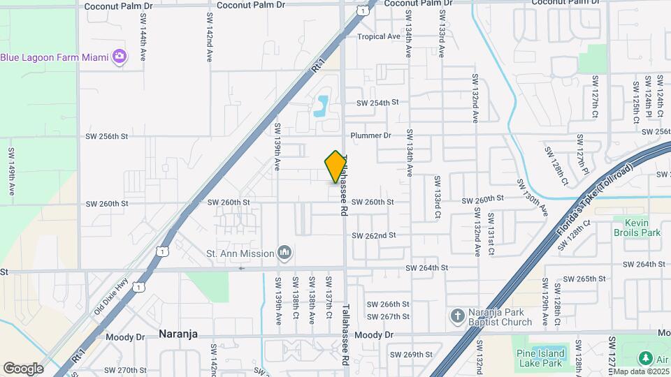 13724 SW 259th St Map and Location Details