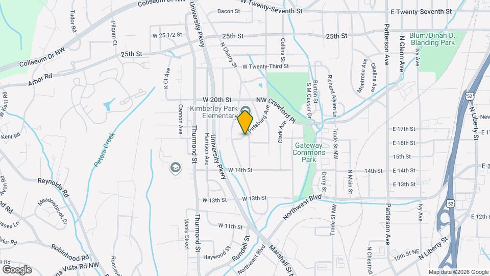912 Pittsburg Ave Map and Location Details