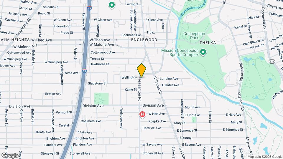 318 Pleasanton Rd Mapa y Detalles de la Ubicación