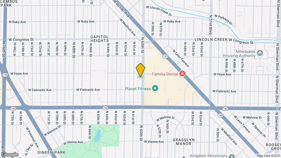 4145 N 60th St-Unit -Lower Map and Location Details