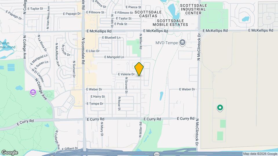 1246 E Marny Rd Map and Location Details