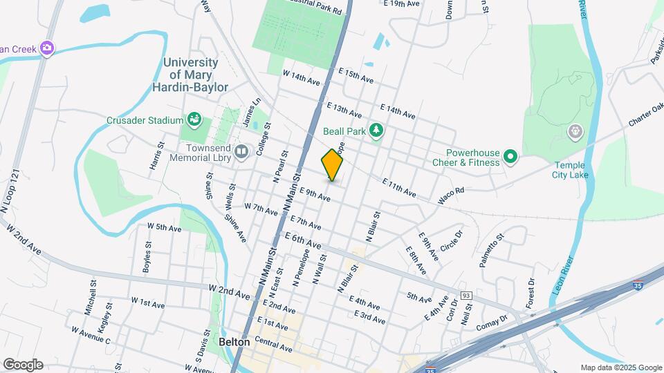 911 N Penelope St Map and Location Details