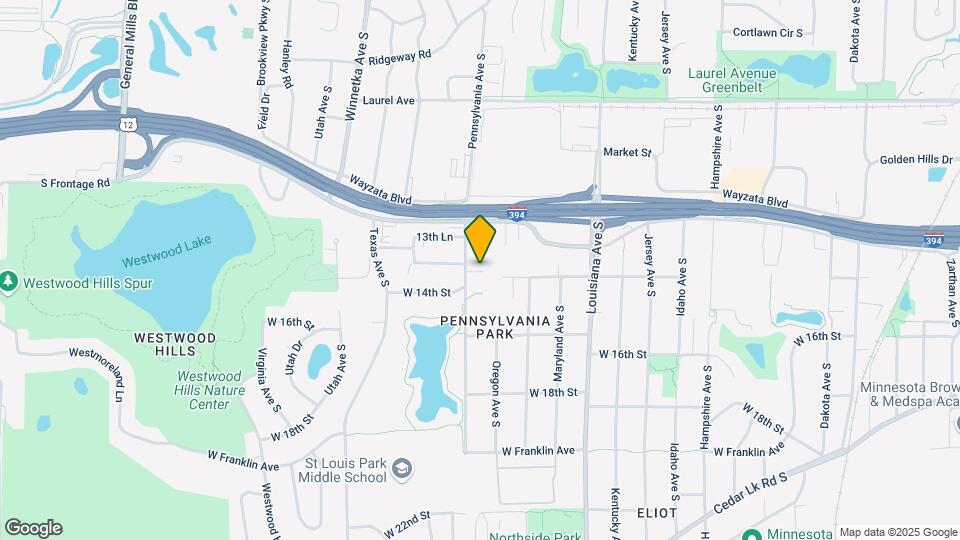 1349 Pennsylvania Ave S-Unit -1 Map and Location Details