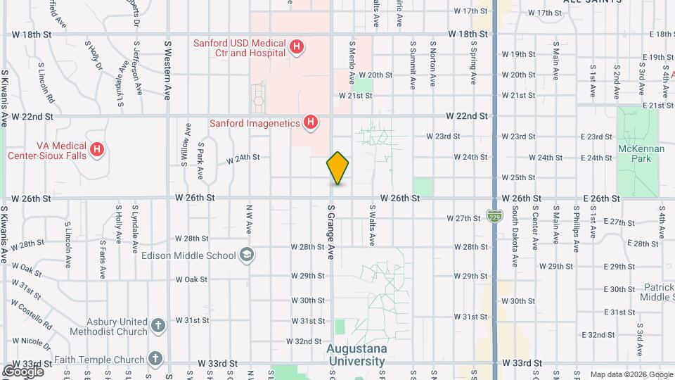 1716 S Grange Ave, Unit Grange Ave Map and Location Details