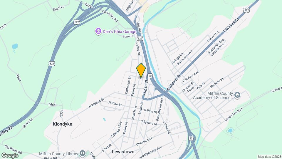 50 Central Ave Map and Location Details