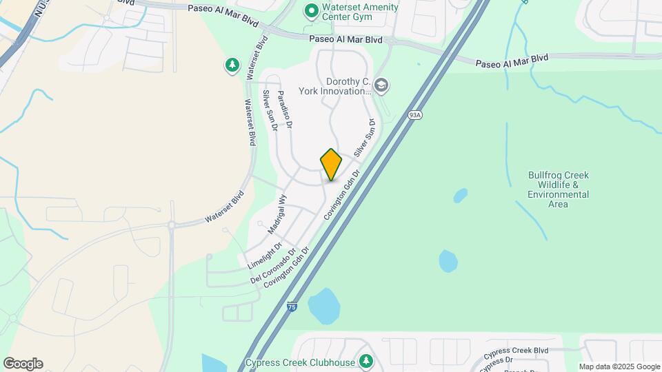 5636 Silver Sun Dr Map and Location Details