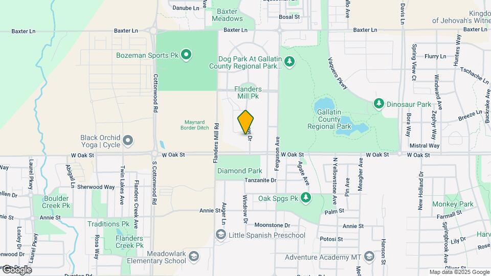 1401 Windrow Dr Map and Location Details