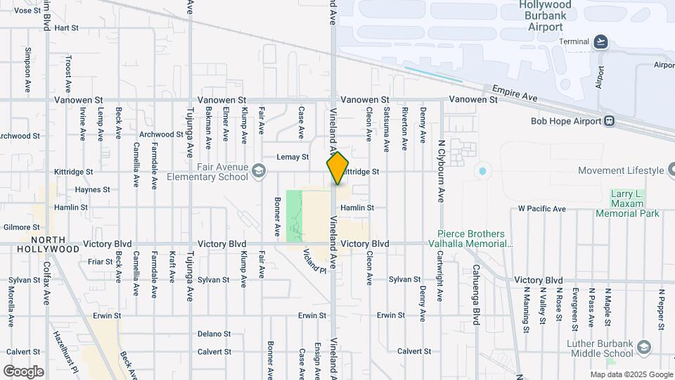 6530 Vineland Ave-Unit -118 Map and Location Details