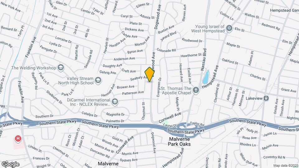 740 Dogwood Ave Map and Location Details