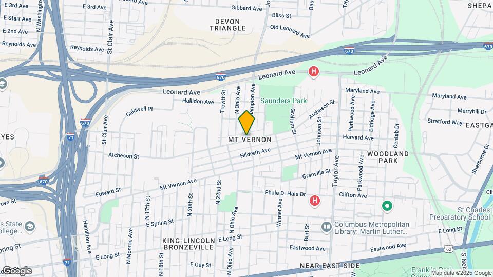 1266 Atcheson St Map and Location Details