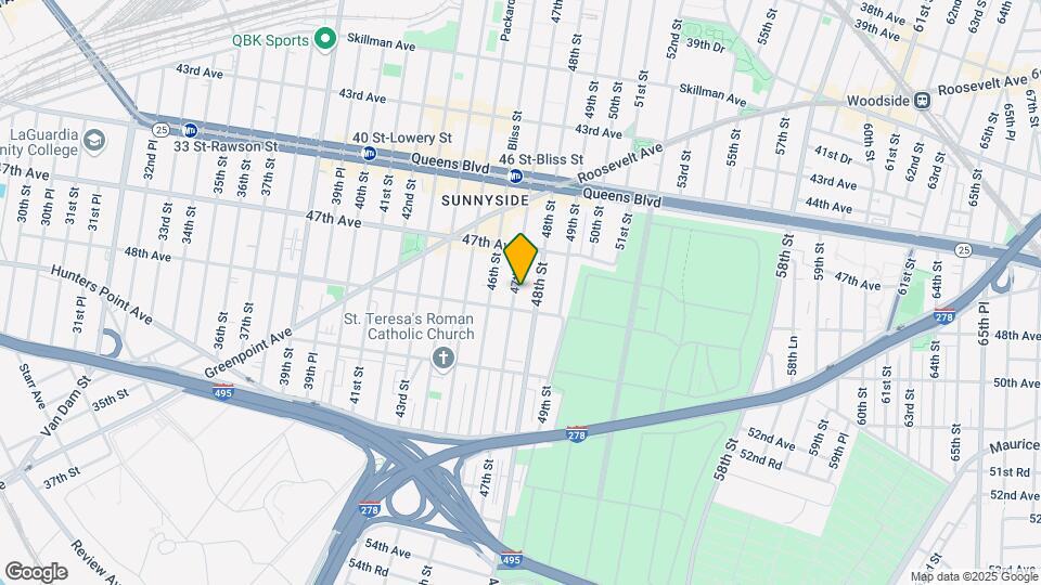 4745 47th St Map and Location Details