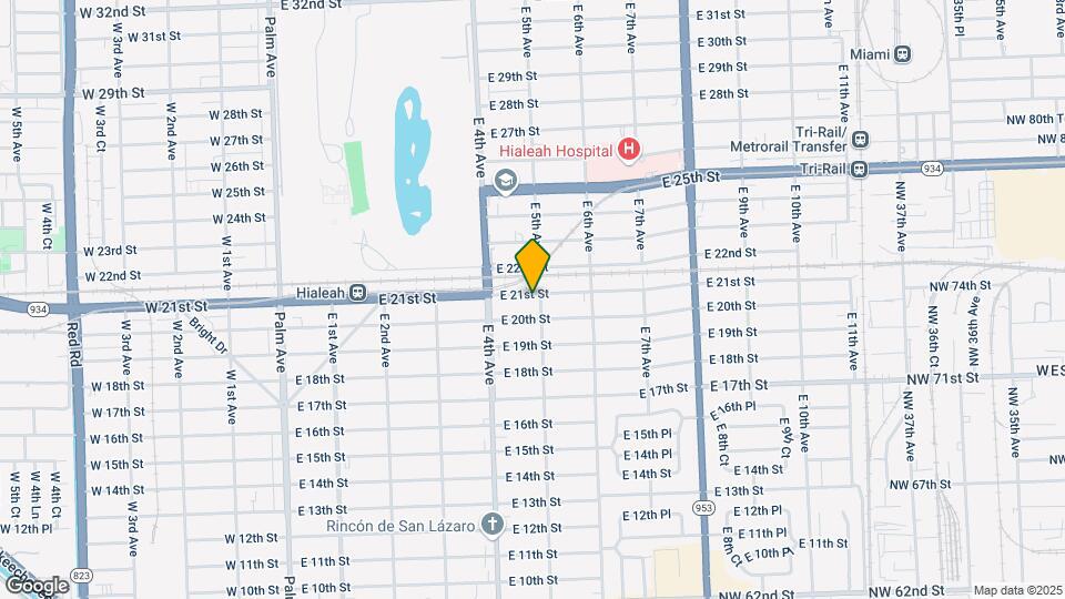 2060 E 5th Ave Mapa y Detalles de la Ubicación
