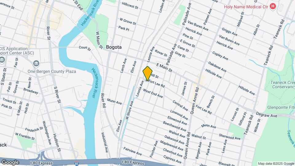 256 Ridgefield Ave Map and Location Details
