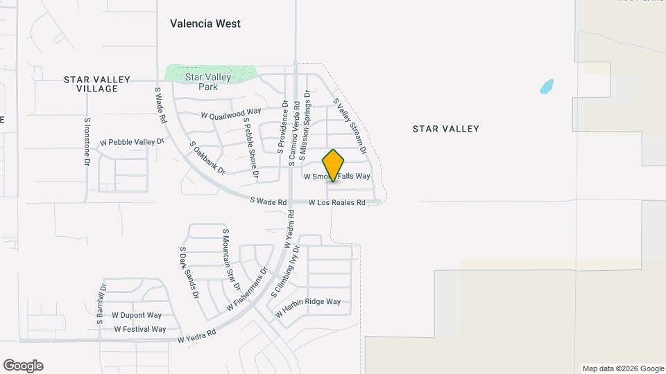 6474 W Willow Falls Way Map and Location Details