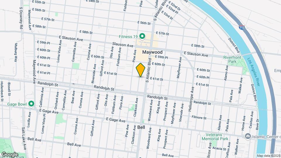 4440 E 61st St Map and Location Details