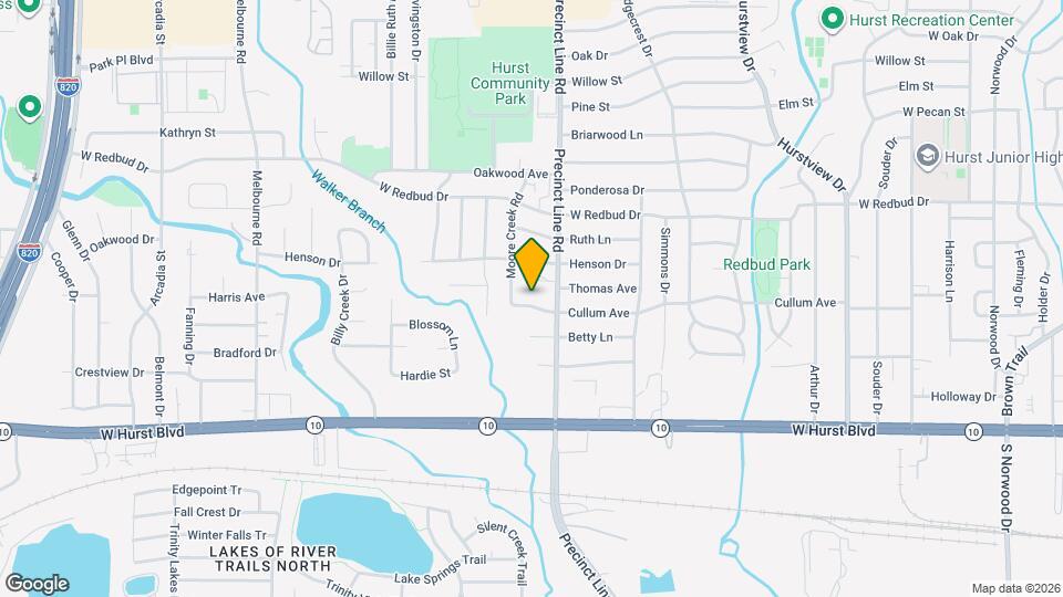 810 Cullum Ave Map and Location Details
