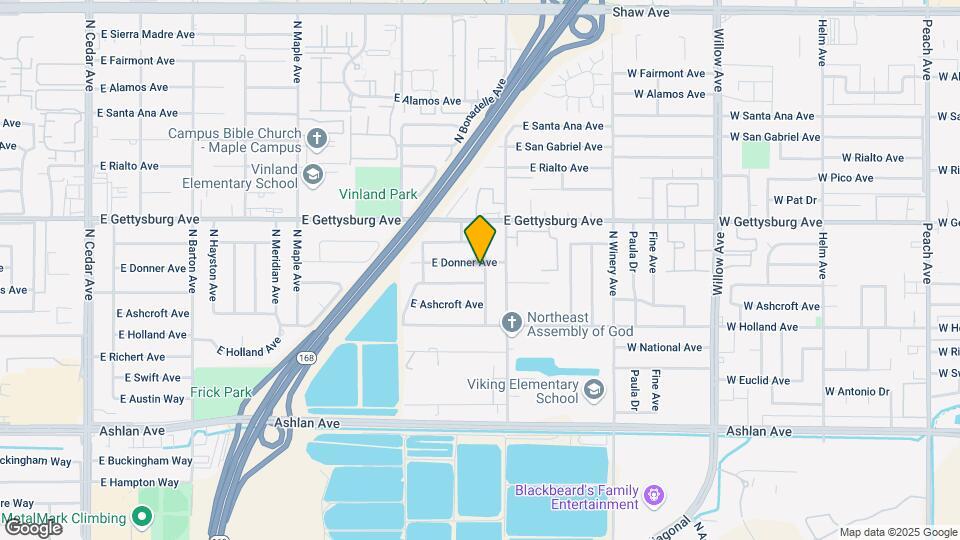 4772 E Donner Ave Map and Location Details